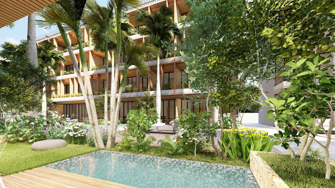 Contemporary Living Condo In The Center Of Punta Cana